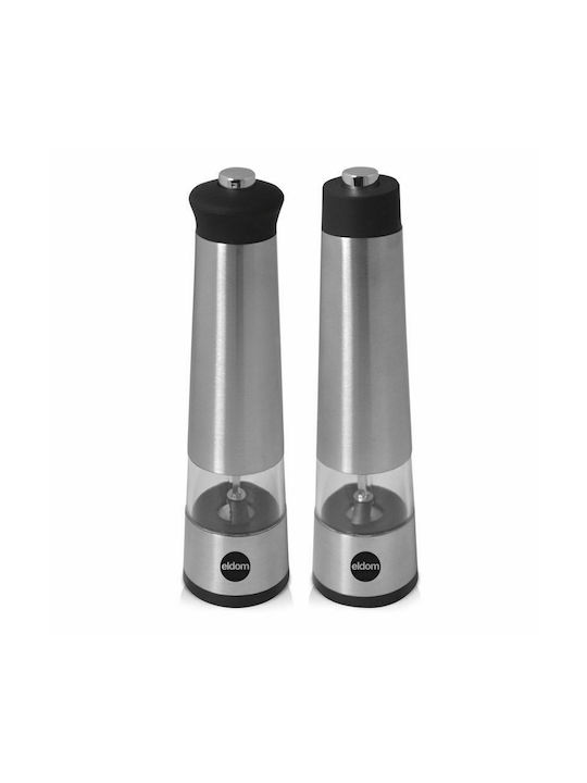 Eldom Manual Inox Spice Mill Set 26.1cm Silver 2pcs