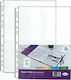 Comix Plastic Sleeves for Documents A4 with Holes 100pcs