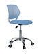 Desk Chairs Hazel Blue 40x38.5εκ. 1pcs