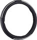 Carman Car Steering Wheel Cover with Diameter 40-42cm made of Leatherette Black