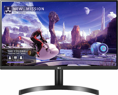 LG 27QN600-B IPS HDR Gaming Monitor 27" QHD 2560x1440 με Χρόνο Απόκρισης 5ms GTG