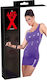 LateX Latex Mini Dress Φόρεμα Λάτεξ Purple