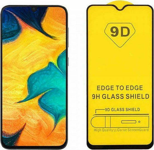 9D Full Face Tempered Glass Black (Galaxy A41)