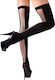Cottelli Collection Stockings Opaque Sexy Κάλτσες Μαύρες