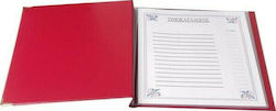 Exas Paper Menü-Halter in Burgundisch Farbe 29,7x21 cm SD S-126