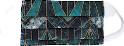Ntampoudis Geometrical Marble Fabric Reusable Mask 1 Piece
