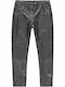 Kinder Schlaghose Leder Gray