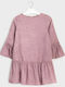Kinderkleid Langärmelig Lila