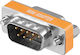 Null Modem Adapter D-sub Rs232 Male 9 Pins D-sub Rs232 Female 9 Pins Goobay 50687