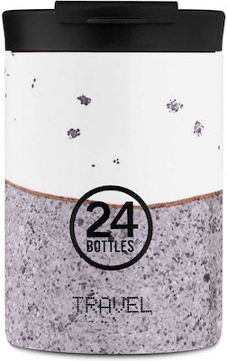 24Bottles Travel Tumbler Glas Thermosflasche Rostfreier Stahl BPA-frei Mehrfarbig 350ml mit Mundstück