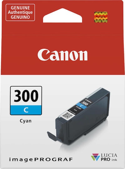 Canon PFI-300 Original InkJet Printer Ink Cyan (4194C001)