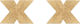 Bijoux Indiscrets Flash Star Pasties Gold
