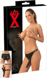 LateX Latex Briefs with 2 Dildos Εσώρουχο Λάτεξ Black