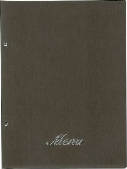 Next Menu Holder Made of PU Leather in Brown Colour 32x24 cm Fabric