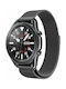 Tech-Protect Milanese Armband Rostfreier Stahl Schwarz (Galaxy Watch 3 45mm) 7713587