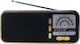 Knstar KD-321UA Tragbares Radio mit USB Schwarz