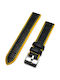 Diloy Straps Curea din piele Negru 22mm