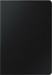 Samsung Flip Cover Δερματίνης Μαύρο (Galaxy Tab S7)