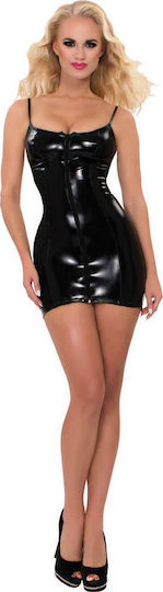 Guilty Pleasure Datex Zip Up Front Dress Φόρεμα Black