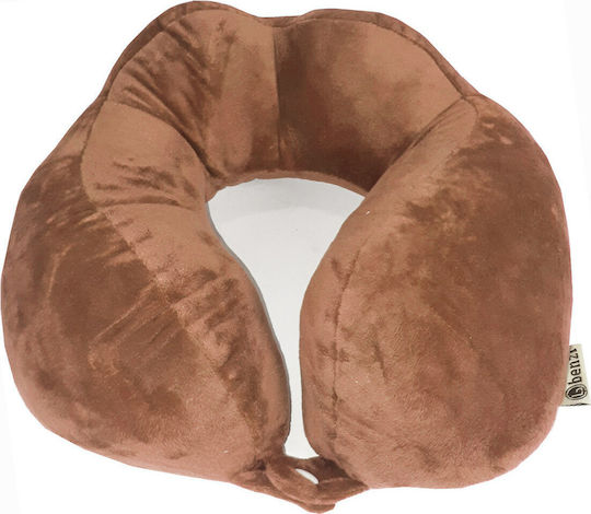 Benzi Travel Pillow 30x29cm Brown