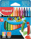 Maped Color Peps Wax Crayons Set 12 Colours