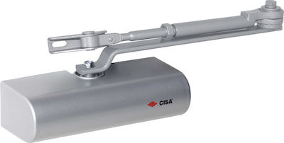 Cisa C1416 Door Return Mechanism for Doors up to 110cm and 80kg Silver