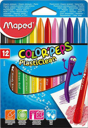 Maped Color Peps Plasticlean 12τμχ