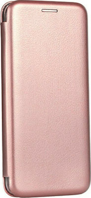 Forcell Synthetic Leather Book Durable Rose Gold (Redmi 9)