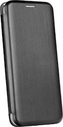 Forcell Synthetic Leather Book Black (Galaxy A21s)