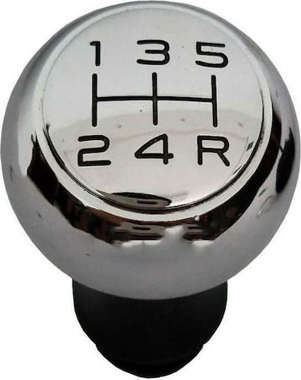 Carman Shift Knob Ταχυτήτων Peugeot/Citroen Ταχύτητες for Citroen C2 5 Silver