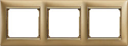Legrand Valena Switch Frame 3 Positions Horizon...