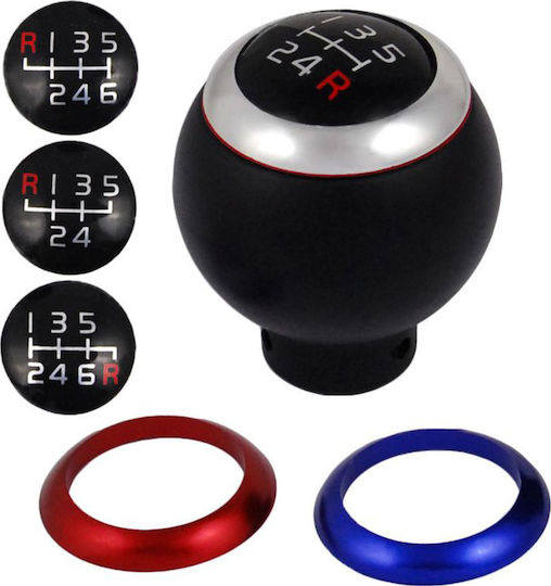 Autoline Shift Knob Onyx Gear Shift Options Universal 4 Black