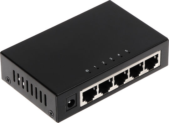 Dahua DH-PFS3005-5GT-L Unmanaged L2 Switch με 5 Θύρες Gigabit (1Gbps) Ethernet