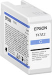 Epson T47A2 UltraChrome Pro 10 Cartuș de cerneală original pentru imprimante InkJet Cyan (C13T47A200)