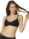 Sloggi Oxygene H Soft Negru Bralette pentru femei