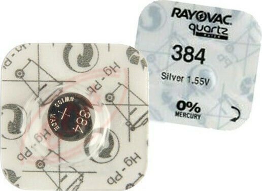 Rayovac Buttoncell 384 Батерия Сребърен оксид SR41 1.55V 1бр