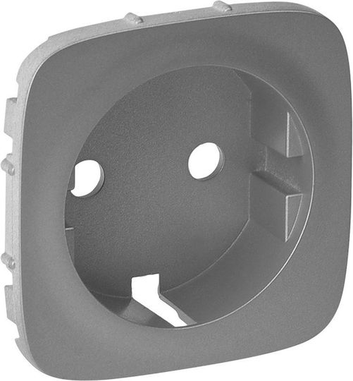 Legrand Valena Life Power Socket Front Suko in Silver Color 755207