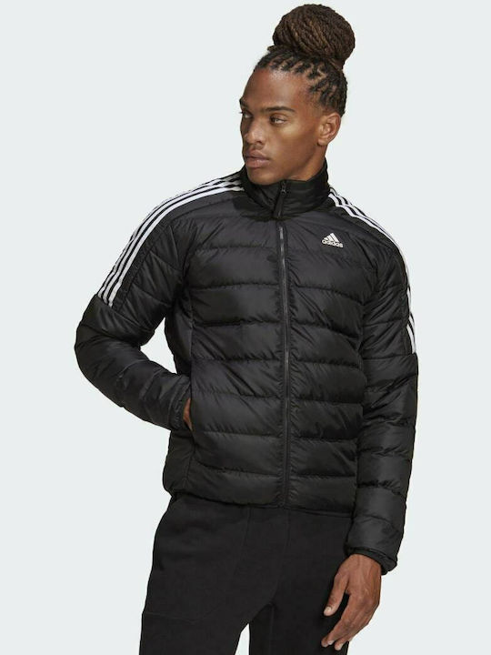 Adidas Ανδρικό Χειμωνιάτικο Μπουφάν Puffer Μαύρο
