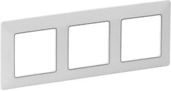 Legrand Valena Life Schalterrahmen 3-fach in We...