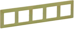 Legrand Valena Life Switch Frame 5 Positions Ve...