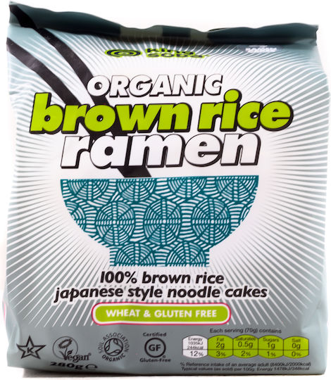 King Soba Ζυμαρικά Λεπτά από Καστανό Ρύζι 280gr