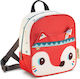 Lilliputiens Άλις & Ινδιάνοι School Bag Backpack Kindergarten in Red color