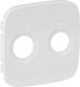 Legrand Valena Allure TV-Antenna Socket Front TV-SAT in White Color 754825