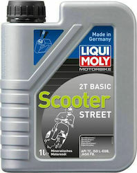 Liqui Moly Scooter 2T Semi-synthetic Motorcycle Oil for Two-Stroke Engines 1lt