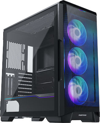 Phanteks Eclipse P500A DRGB Gaming Midi Tower Computer Case with Window Panel Black