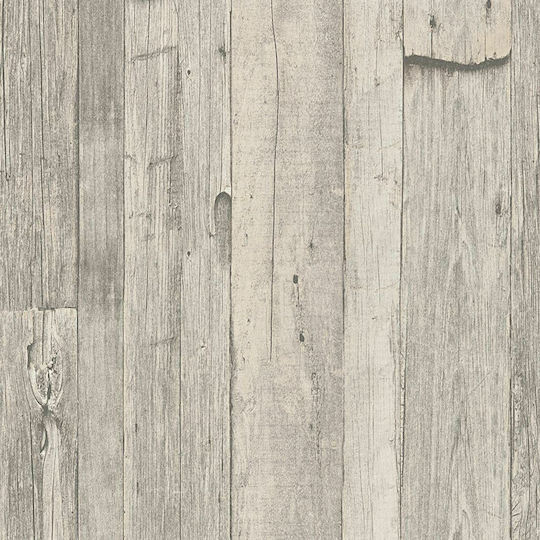 Tapete Wood And Stone Light Grey Beige L1000xB53cm 959311