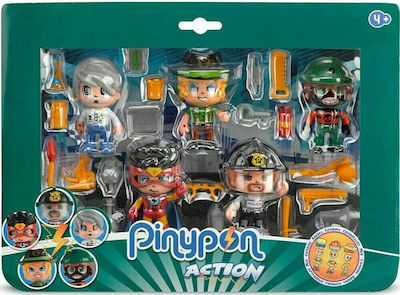 Giochi Preziosi Miniature Toy 5-Pack Pinypon for 4+ Years 7cm. (Various Designs/Assortments of Designs) 1pc