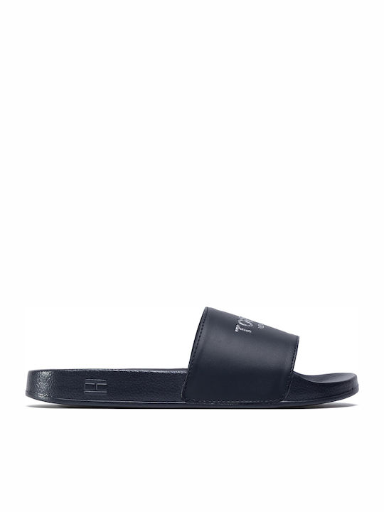 Slides σε Navy Μπλε Χρώμα