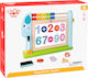 Tooky Toys Elephant Πίνακας Μαγνητικός / Μαυροπίνακας Διπλής Όψης 37.5x26.5εκ.