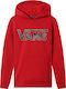 Vans Kids Sweatshirt with Hood and Pocket Red Classic V II Hoodie Boys 1